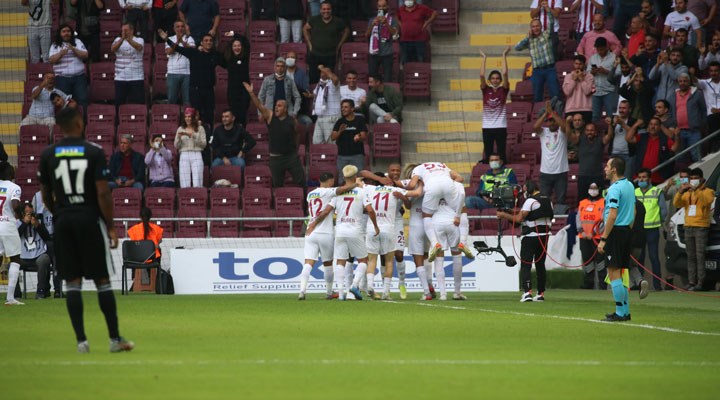 Hatayspor Beşiktaş'ı yendi, ikinci sıraya yükseldi