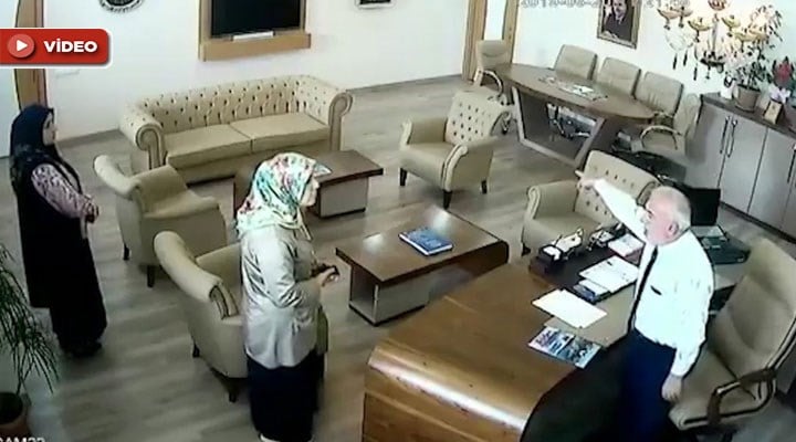 AKP'li belediye başkanı, sendikadan istifa etmeyen iki çalışanı hakaret ederek odasından kovmuş!