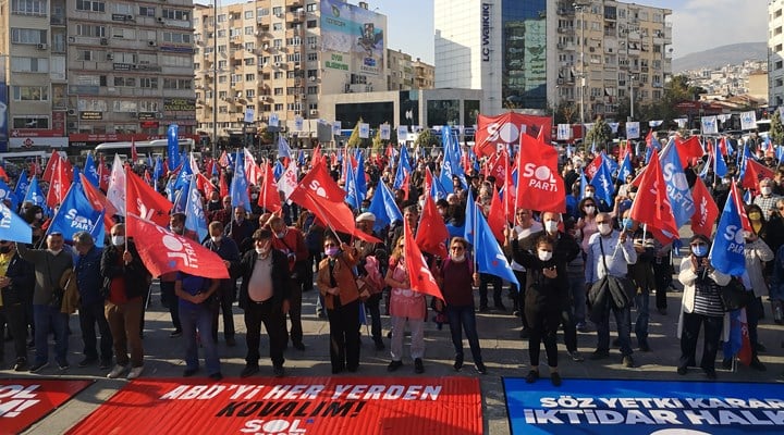 SOL Parti’den İzmir’de ‘Devrimci Demokratik Cumhuriyet’ mitingi: Helalleşme değil, hesaplaşma zamanı