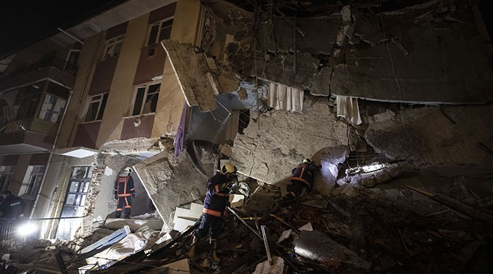 Ankara'da bir binada patlama: 2 ölü