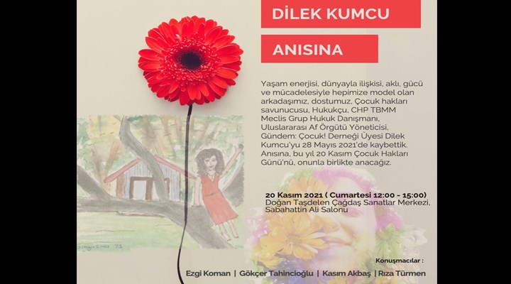 Ankara'da Dilek Kumcu anısına anma ve söyleşi