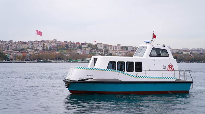 İstanbul'da deniz taksiler seferlere başladı
