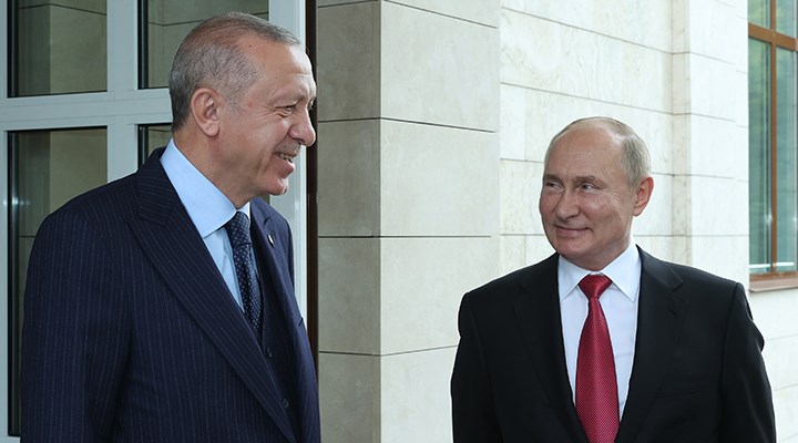 Erdoğan ile Putin arasında telefon görüşmesi