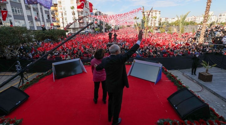 Mersin mitingi: Kılıçdaroğlu'ndan "Resmi rakamlar elimizde" diyen Erdoğan'a esprili yanıt