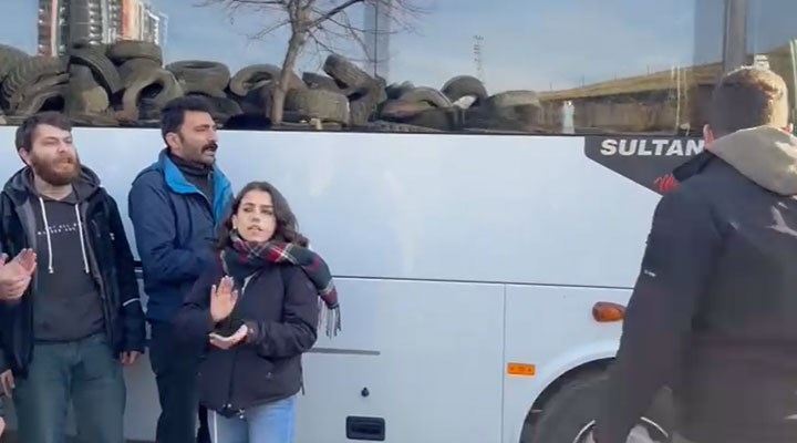 Öğrenciler Ankara'ya alınmadı