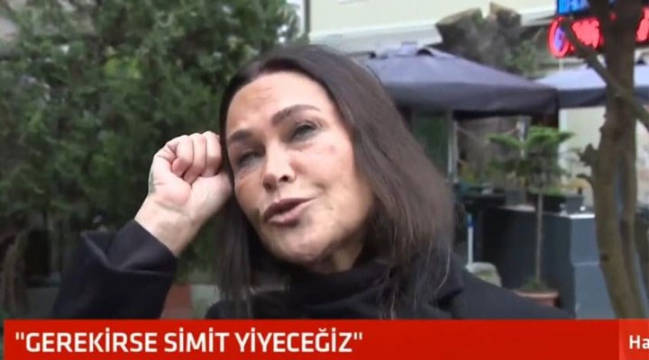 Hülya Avşar'ın "Gerekirse simit yenecek" sözlerine sosyal medyada tepki: Gerekirse zengin yeriz
