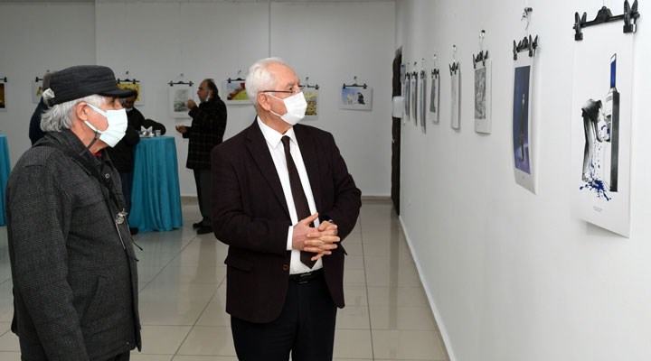Nasreddin Hoca Yarışması'nın karikatürleri Karabağlar'da