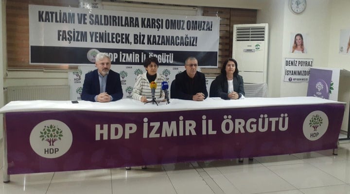 HDP İzmir İl Örgütü'nden Deniz Poyraz davasına çağrı: Faşizme karşı sonuna kadar direneceğiz