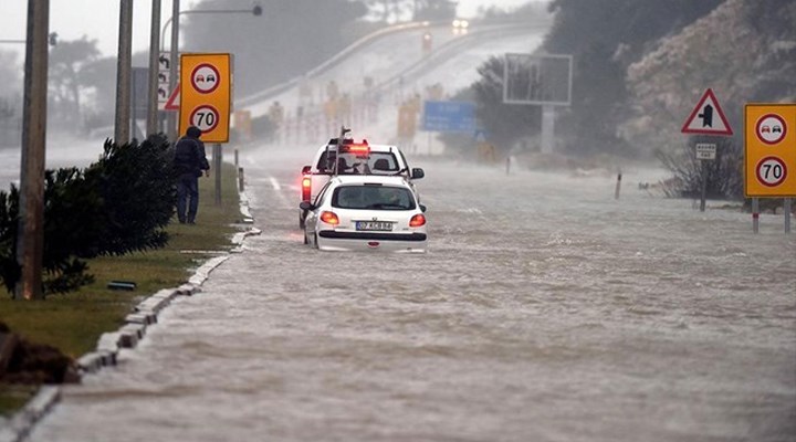 Antalya için kırmızı kodlu yağış uyarısı