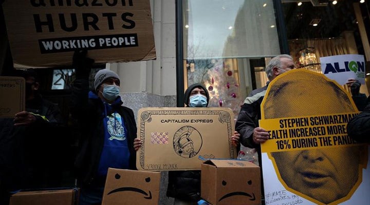 Amazon işçilerinin can güvenliği bulunmuyor