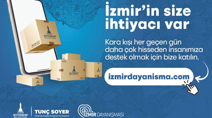 İzmir Büyükşehir Belediyesi'nden dayanışma çağrısı: Yoksulluğun hiçbir eve uğramadığı bir İzmir