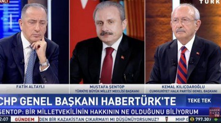Akşener'in basın danışmanı İde ile Altaylı arasında 'yayına bağlama' tartışması