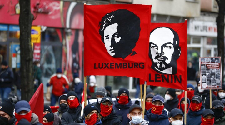 Rosa Luxemburg ve Karl Liebknecht, Berlin'de anıldı
