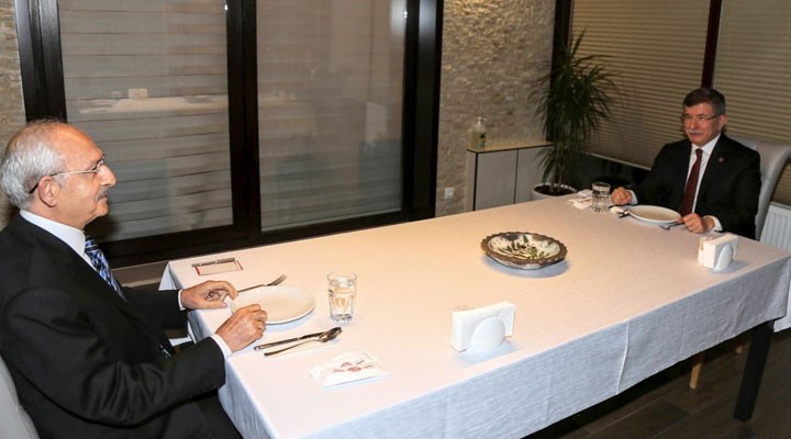Kılıçdaroğlu ve Davutoğlu görüştü