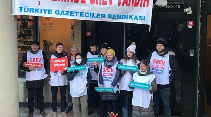 BBC Türkçe çalışanları greve başladı