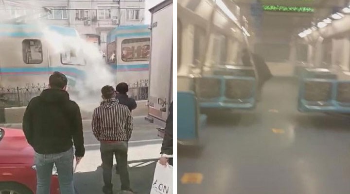 İstanbul'da aynı tramvay hattında peş peşe iki yangın