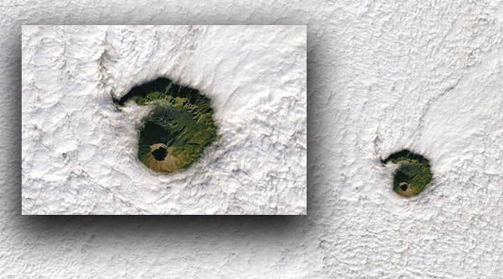 NASA, ‘Avrupa’nın saatli bombası’ denilen Vezüv Yanardağı'nı görüntüledi
