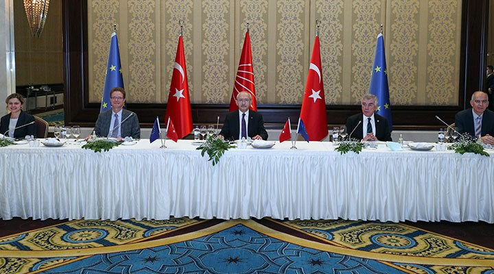Kılıçdaroğlu, AB üyesi ülkelerin büyükelçileri ile buluştu