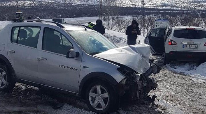 Malatya'daki kazada 9 kişi yaralandı