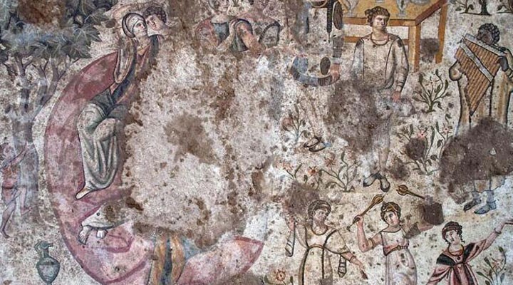 Germanicia Antik Kenti'nde 1500 yıllık mozaik bulundu