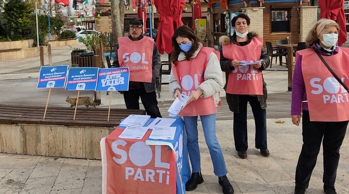 Antalya SOL Parti’den elektrik zamlarına karşı imza kampanyası