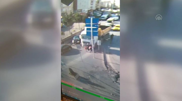 İstanbul'da hafriyat kamyonunun çarptığı kadın yaşamını yitirdi