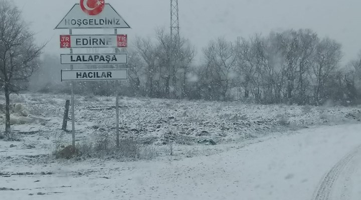 Kar bu kez Balkanlar üzerinden geliyor