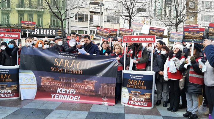 İstanbul CHP’den 39 ilçede fatura eylemi: Saray iktidarı enerji buhranı yaşatıyor