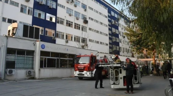Ege Üniversitesi Hastanesi'nde yangın: 5 kişinin tedavisi sürüyor