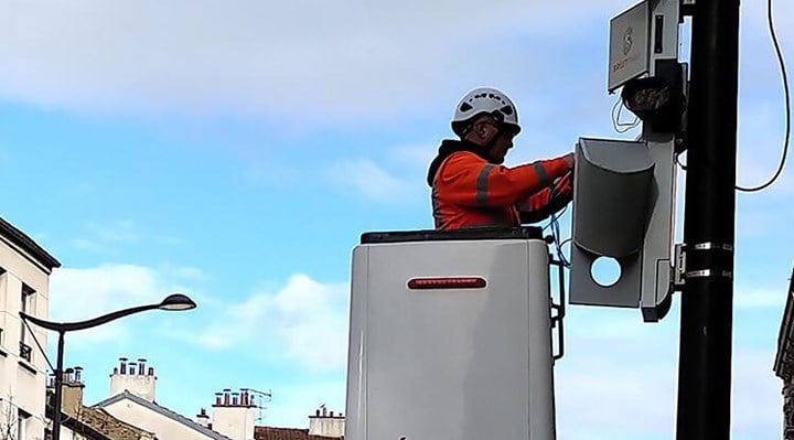 Paris'te ilk 'gürültü radarı' kuruldu
