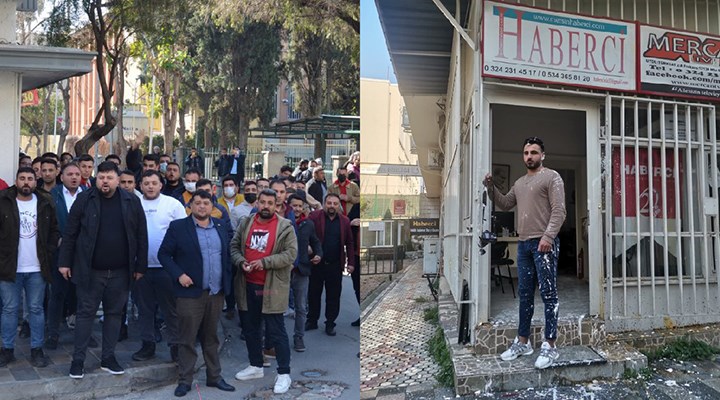 Yerel gazete binasına yumurta atıldı: CHP Mersin Gençlik Kolları Başkanı gözaltına alındı