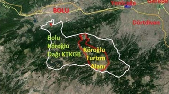 TMMOB, Bolu'daki proje alanının şartnamesine dikkat çekti: "Sınırsız rant koşulları!"