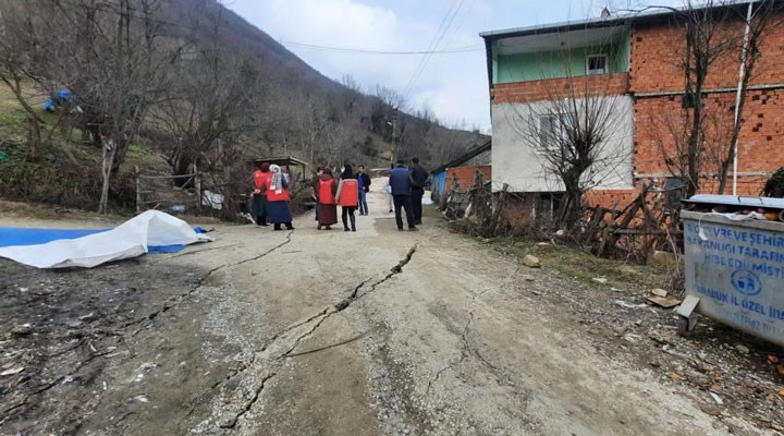 Karabük'te heyelan nedeniyle boşaltılan ev sayısı 21'e yükseldi