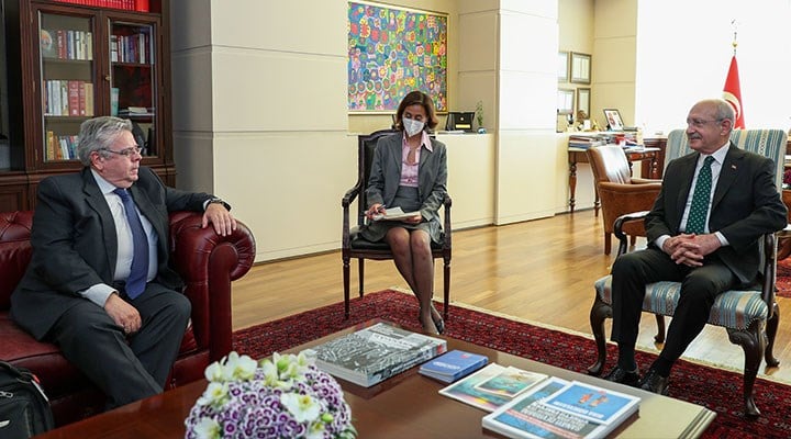 Kılıçdaroğlu, Avrupa Parlamentosu Türkiye Raportörü ile görüştü