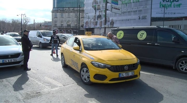 3.5 kilometrelik yola 100 lira isteyen taksici ceza yedi