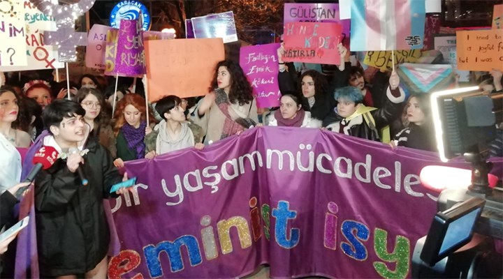 Ankara'da Feminist Gece Yürüyüşü: Kadınlar engel tanımadı