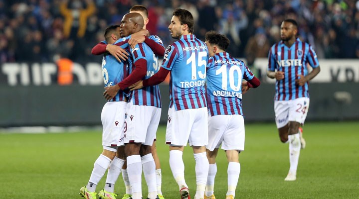 6 gollü karşılaşmada kazanan Trabzonspor