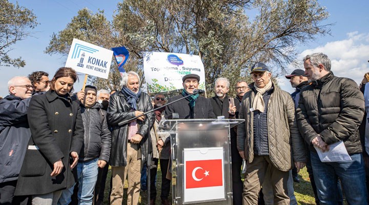 İzmir zeytin için birleşti: Doğamız için omuz omuza mücadelemiz devam edecek