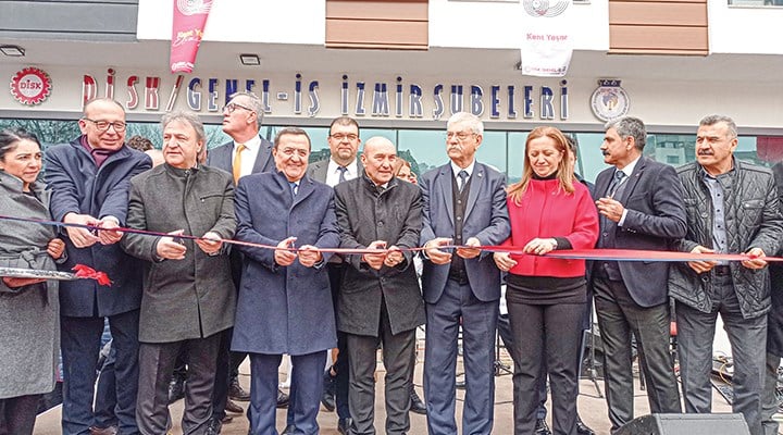 DİSK Genel-İş İzmir şubelerinin yeni binası açıldı