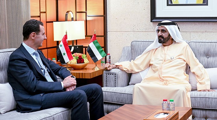Suriye Devlet Başkanı Beşar Esad, BAE'yi ziyaret etti