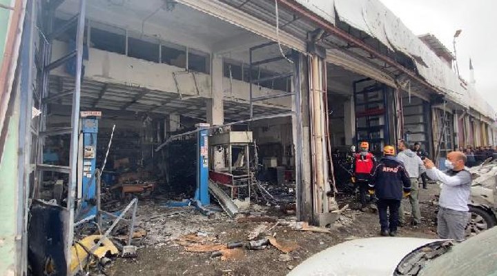 Diyarbakır'da sanayi sitesinde patlama: Yaralılar var