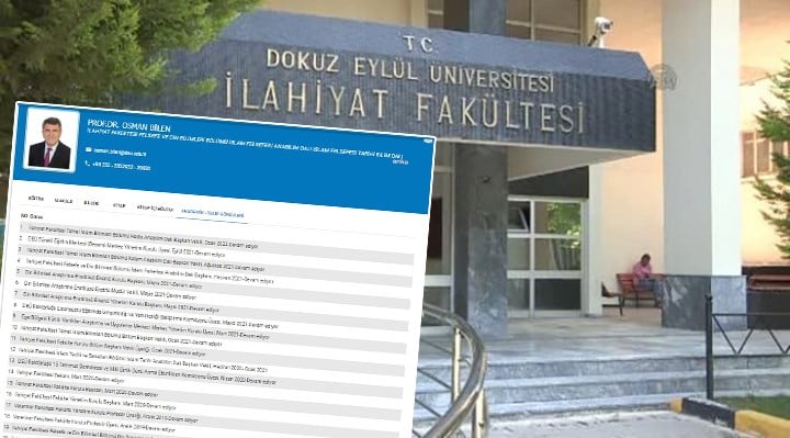 "DEÜ İlahiyat Dekanı Osman Bilen, 21 ayrı idari görev üstlenmiş"
