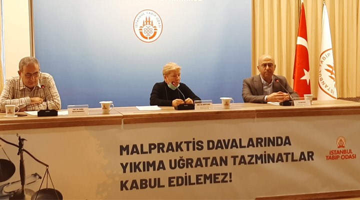 İstanbul Tabip Odası: Malpraktis davalarında tazminatlar kabul edilemez