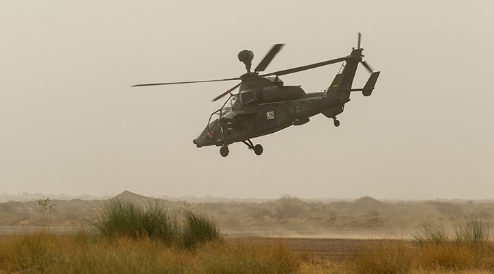 Kongo Demokratik Cumhuriyeti'nde 8 personeli taşıyan BM helikopteri düşürüldü