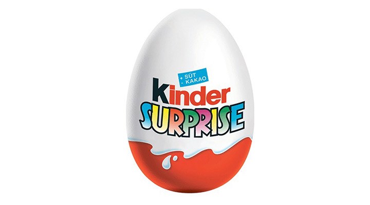İngiltere'de Kinder Sürpriz yumurtaları geri çağrıldı