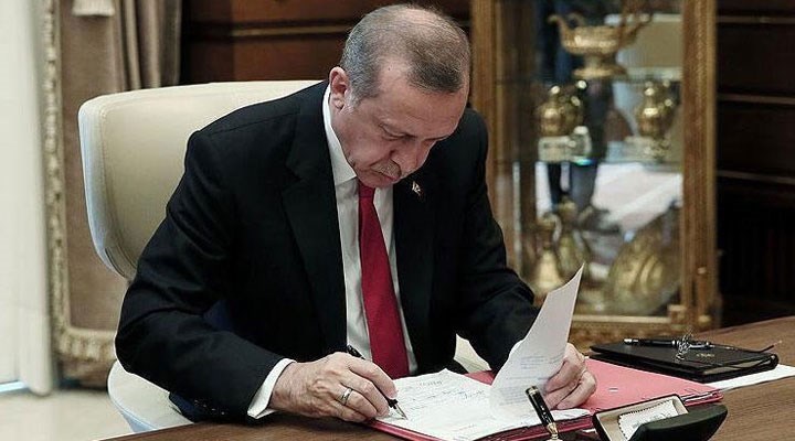 Erdoğan'ın görevden alma ve atama kararları Resmi Gazete'de