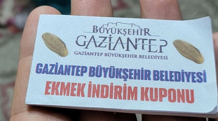 Gaziantep Büyükşehir'den 'ekmek indirim kuponu' açıklaması: Karne gibi değilmiş