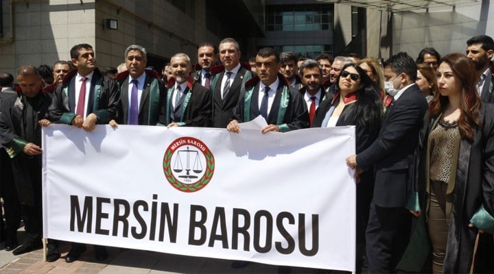 Mersin’de 22 avukat hakkında açılan soruşturmaya tepki: "Kabul edilemez"