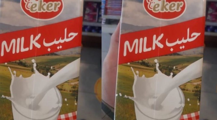 Eker’den Arapça süt paketi tartışmasına ilişkin açıklama