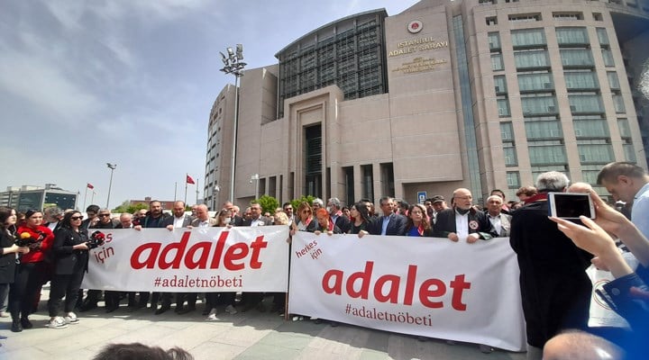 Çağlayan’da Gezi kararları ardından Adalet Nöbeti: Dün bu adliyede bir facia yaşandı!